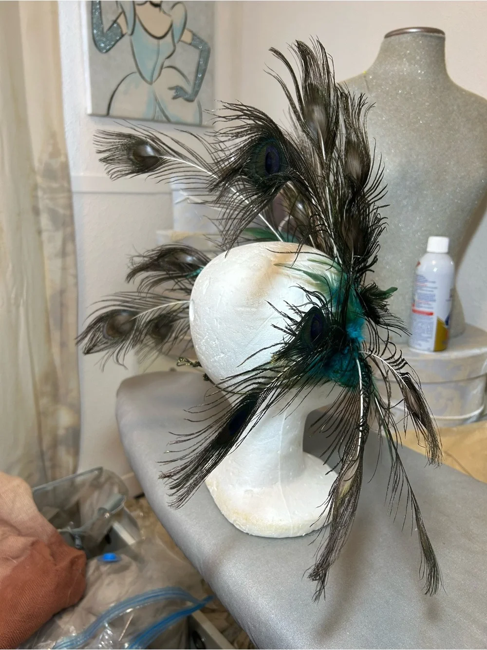 Peacock mask